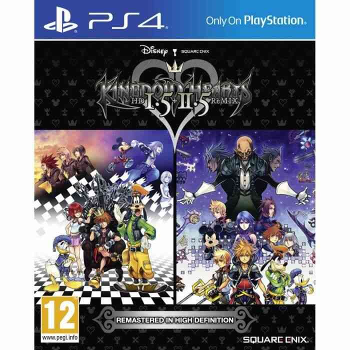 PlayStation 4 Square Enix Kingdom hearts hd 1.5 et 2.5 remix ps4