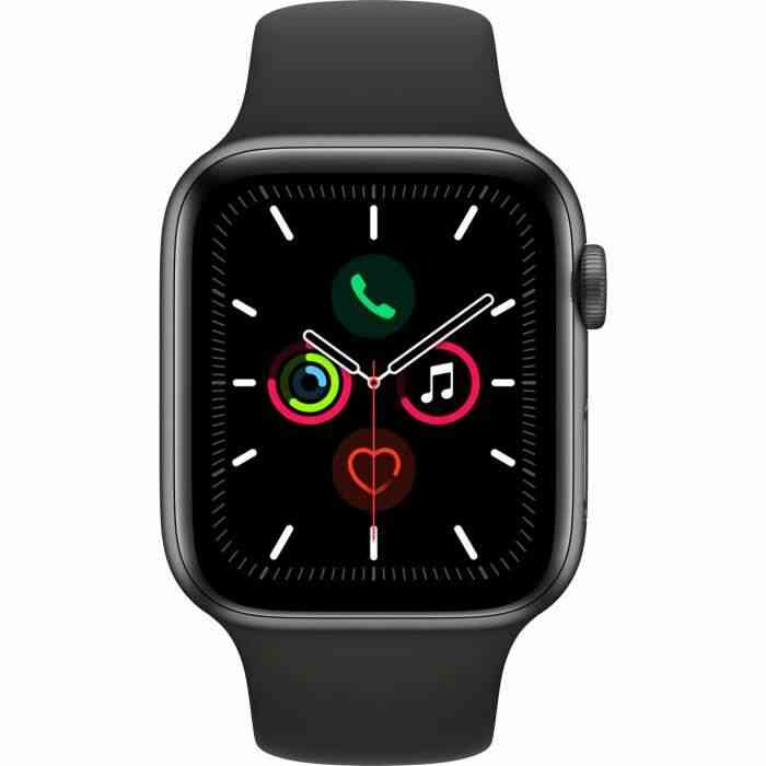 Apple Smartwatch Watch Series 5 montre intelligente Gris OLED Cellulaire GPS (satellite)
