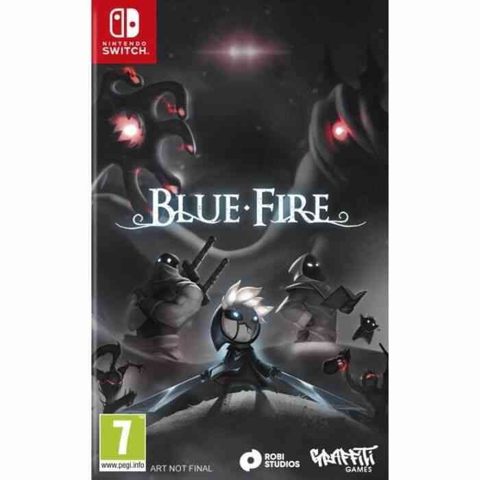 Nintendo Switch Just For Games Blue fire nintendo switch