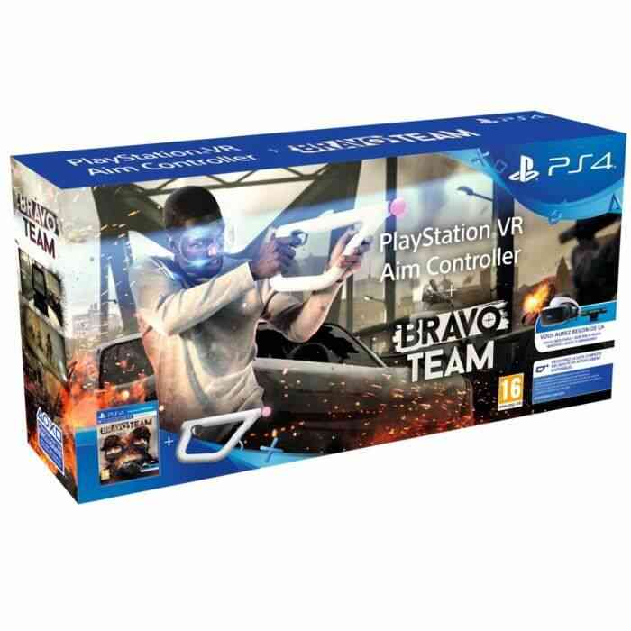 Bravo Team Jeu PSVR + AIM Controller (Manette de visée pour PlayStation VR)