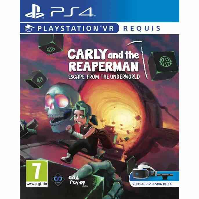 PlayStation 4 Just For Games Carly and the reaper man vr