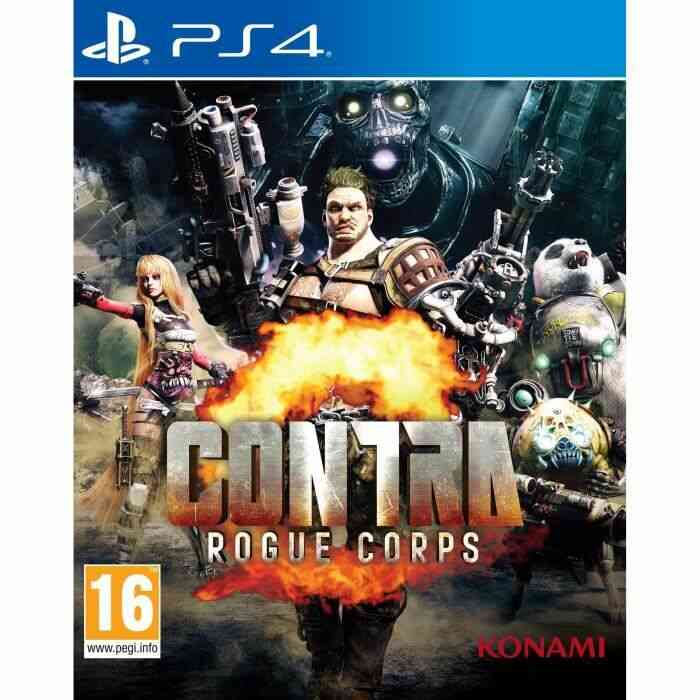 PlayStation 4 Konami Contra rogue corps ps4