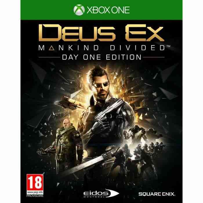 Deus Ex Mankind Divided Augmented Edition - Jeu Xbox One