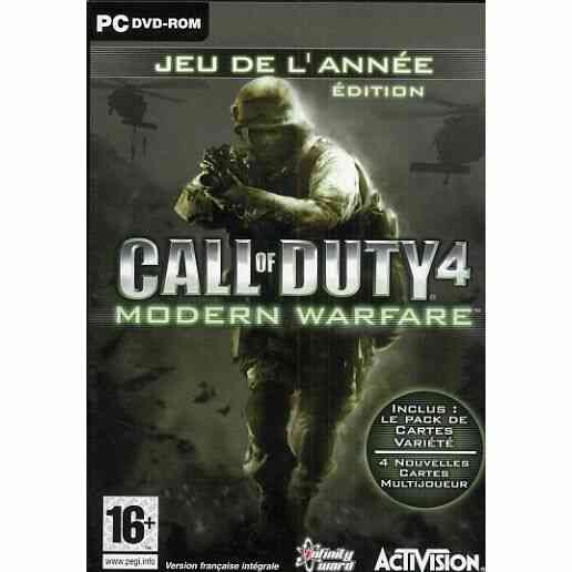 Call of Duty : Modern Warfare Edition Game Of The Year