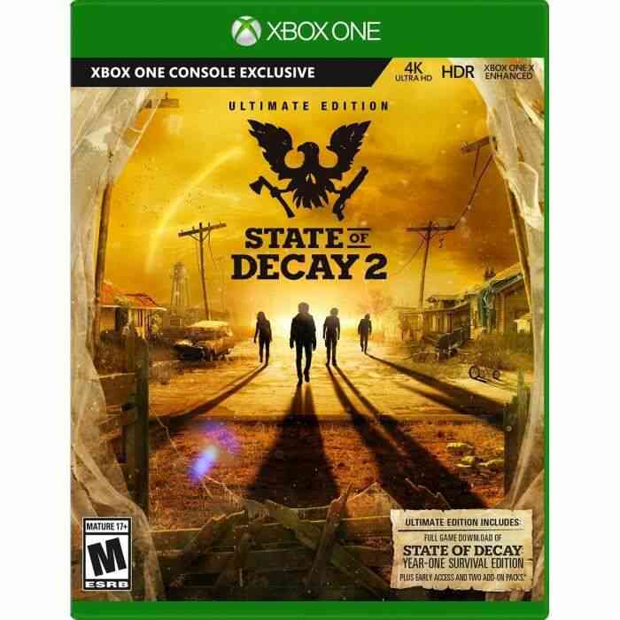Xbox One Microsoft State of decay 2 ultimate edition xbox one