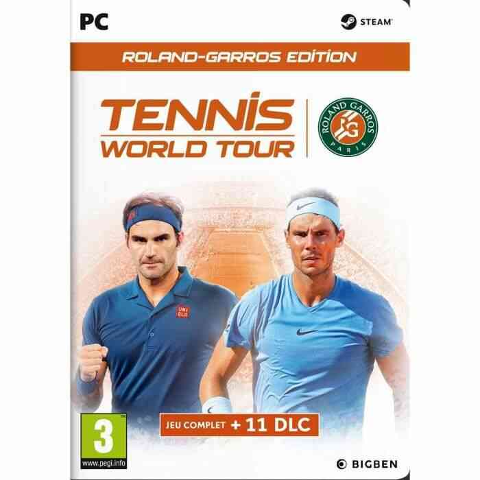 PC et Mac Bigben Interactve Tennis world tour - roland garros edition