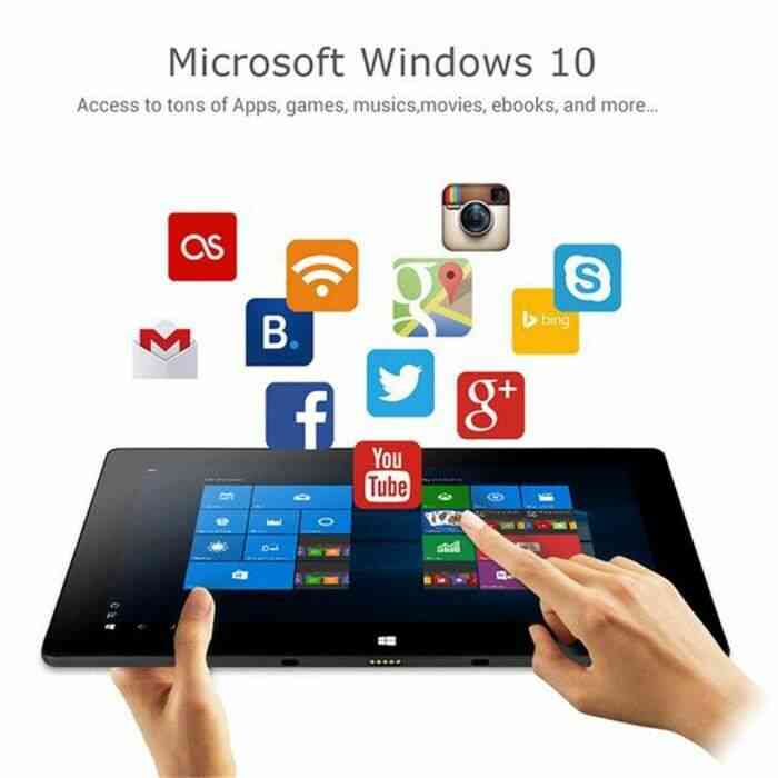 10,1 pouces Android + Windows 10 Tablet PC Quad Core 2 + 32G WIFI Bluetooth SD Card LLY200303104