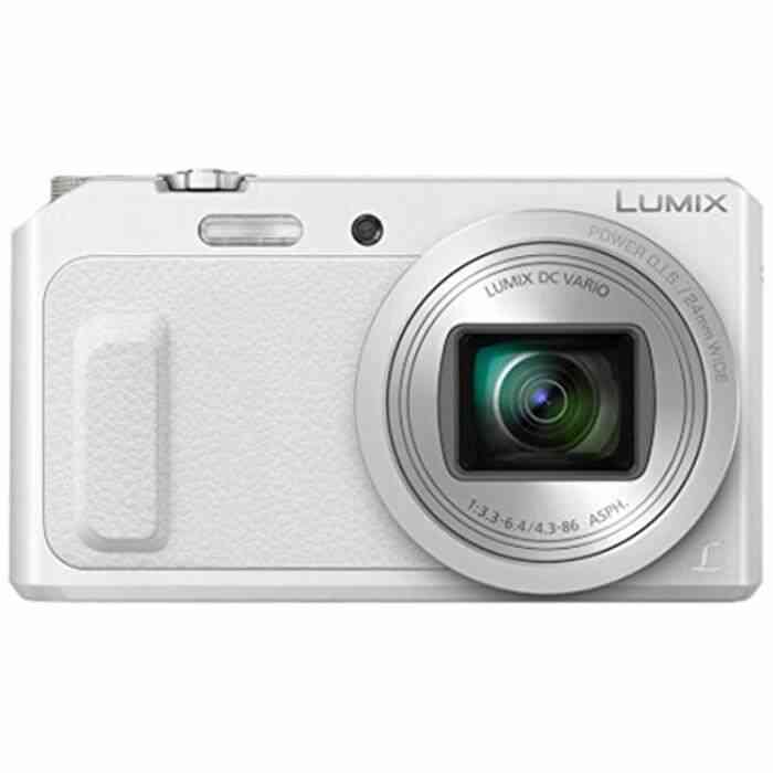 Panasonic Lumix DMC-TZ57EP-K Appareil-Photo Compact 16 MP MOS 4608 x 3456 Pixels 1/2.33- Blanc - Appareils Photos numériques (16