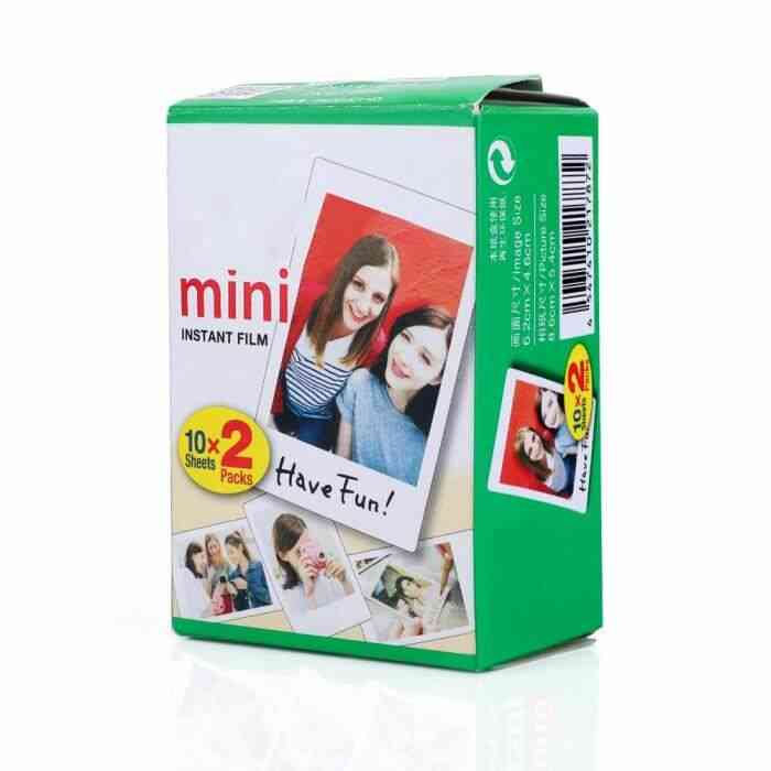 20 Fujifilm Instax Mini Film bord blanc env.90 g -OHL