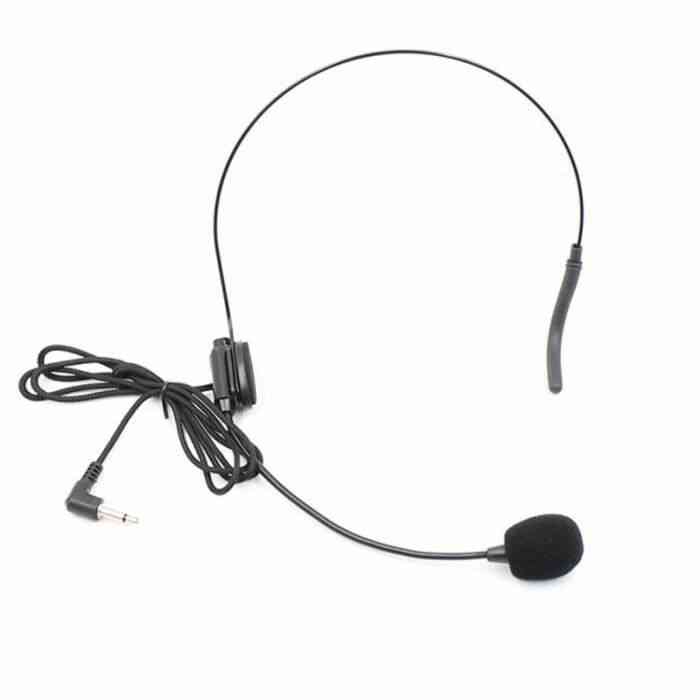 2pcs micro casque professionnel Durable filaire vocal pour haut-parleur denseignement scolaire CASQUE AVEC MICROPHONE