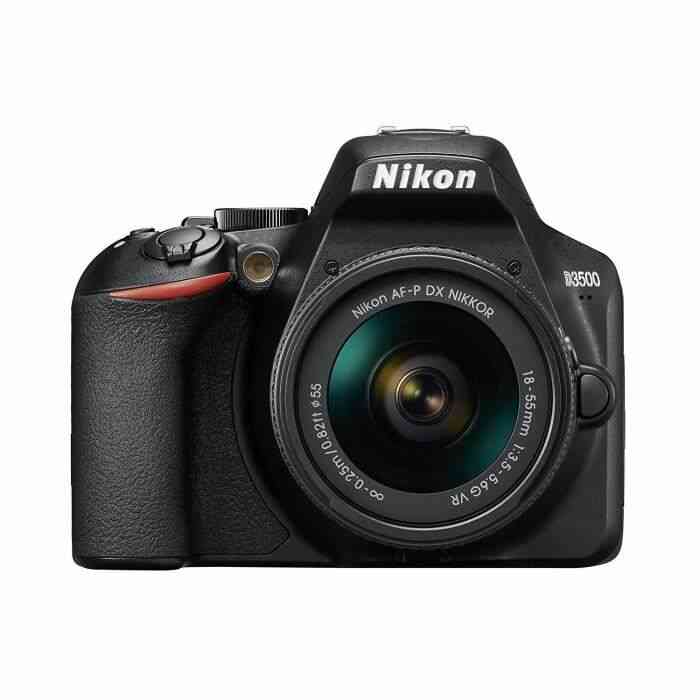 Nikon Kit Reflex numérique D3500 + AF-P DX 18-55 f/3.5-5.G VR Noir