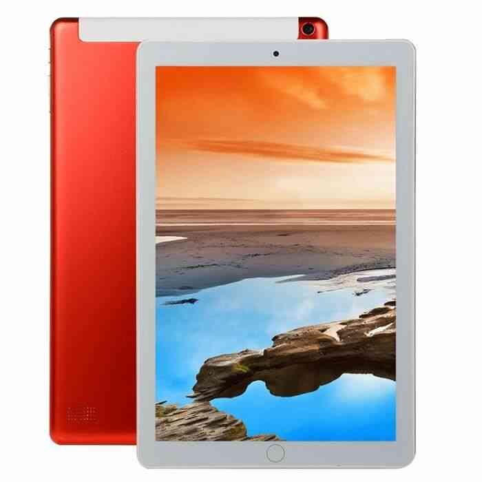 10,1 pouces Tablette Téléphone 3G 4.1 Bluetooth 1G+16G Double carte SIM Prend en charge les appels 2G / 3G Prise UE rouge