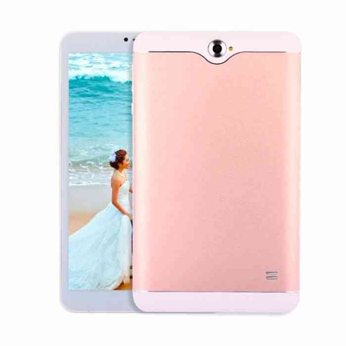 7- Android Tablette PC Android Tablet 7- MTK8321 Quad core 3G Dual SIM 3G Téléphone GPS Bluetooth OTG WIFI Pink 1+8Go