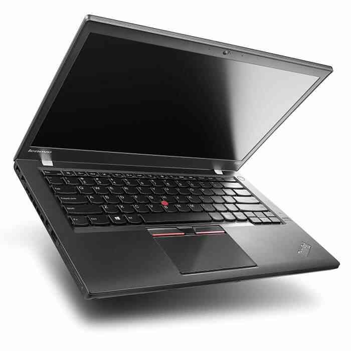 Ordinateur / PC Portable Lenovo ThinkPad T450 - - 14 HD - Noir (Intel Core i5-5300U / 2.30 GHz, 4 Go de RAM, Disque dur 240 Go SSD, Webcam, Windows 10 Professionnel)