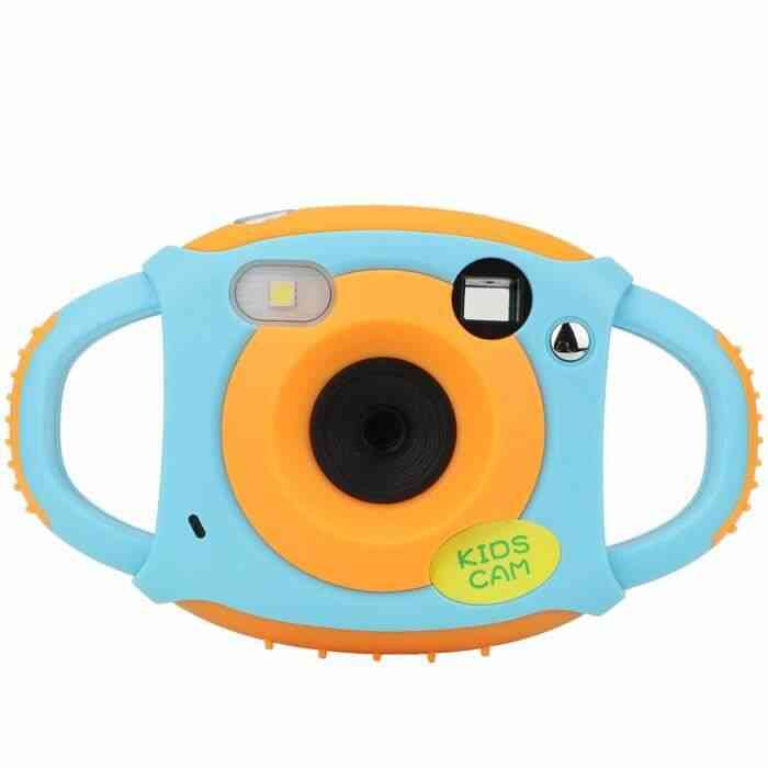 AIZHIYUAN Cadeau de jouet visuel appareil-photo enfants mignons de numérique 8MP de dessin animé numérique pour des filles de