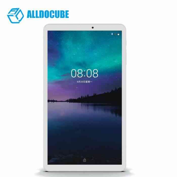 ALLDOCUBE iPlay8 Pro 8.0 pouces 3G Phablet 2+ 32GB Android 9.0 MTK8321 1.3GHz Quad Core CPU 2.0MP Caméra Blanc argenté+ étui en cuir