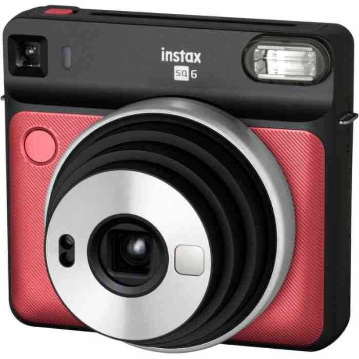 Appareil photo Instantané Fujifilm INSTAX Square SQ6 Ruby Red • Appareil photo • Image - Son