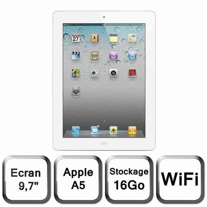 Apple iPad 2 16 Go Blanc
