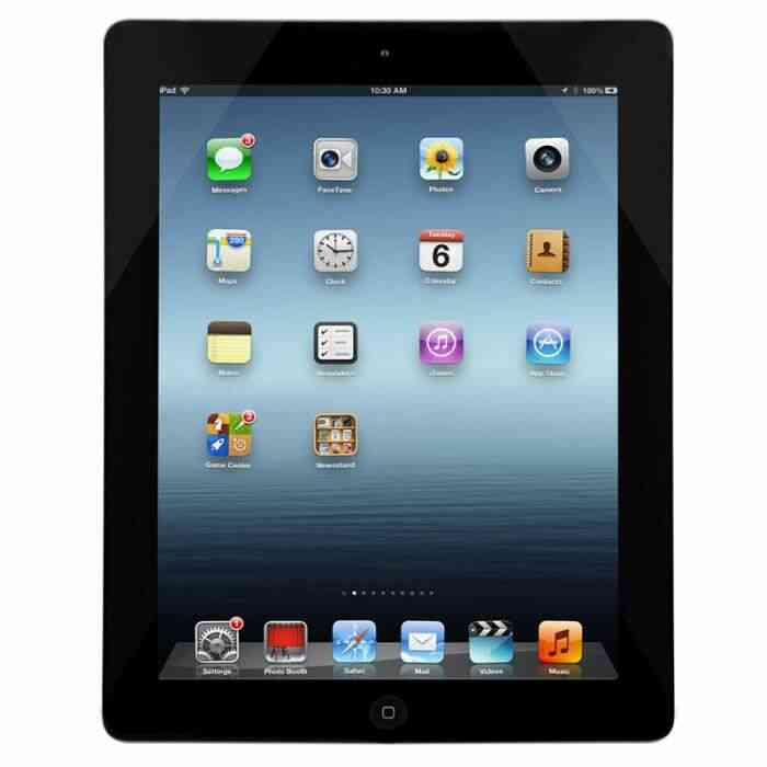 Apple iPad 4 Écran Retina 9,7 - Stockage 64 Go - Gris