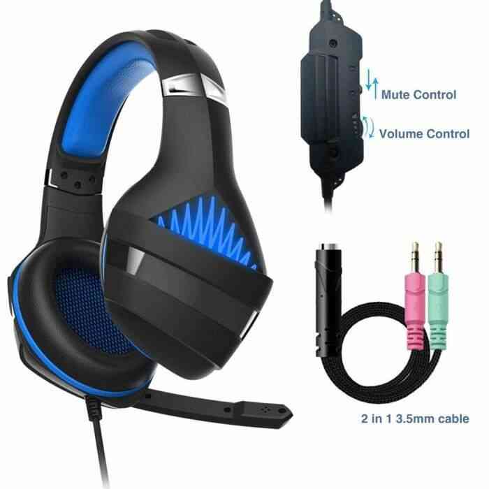 Beexcellent GM-5 Wired Shocking Basse Gaming casque avec microphone casque @Yinmgmhj2210