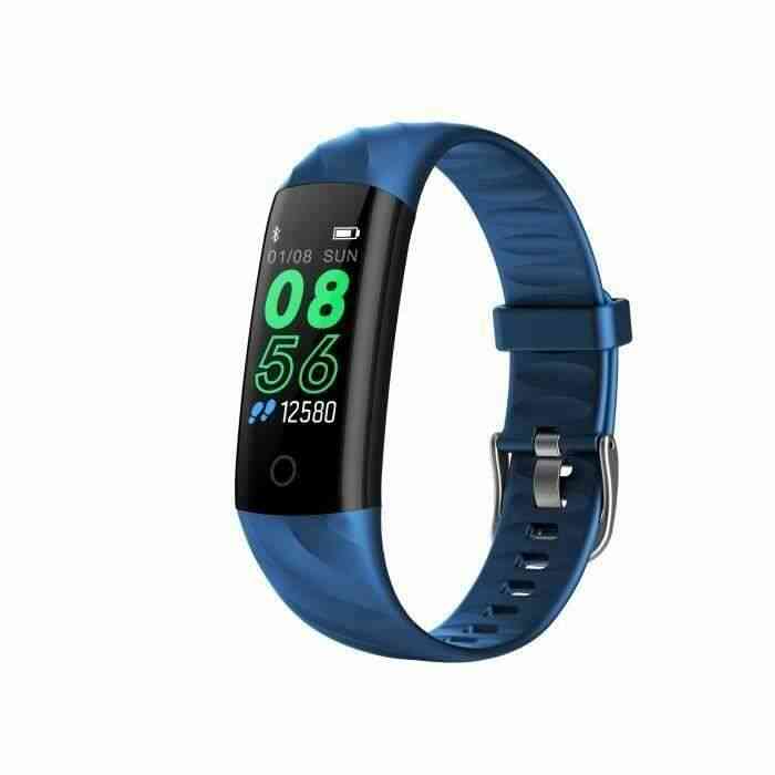 BK Nouveau Smart bracelet La santé Surveillance de la fréquence cardiaque Étanche Étape Information push Rappel intelligent Regarder