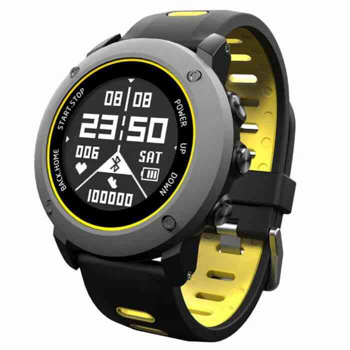 Bracelet de bracelet de traqueur de fréquence cardiaque de forme physique de montre de sport de GPS de sport en plein air UW90