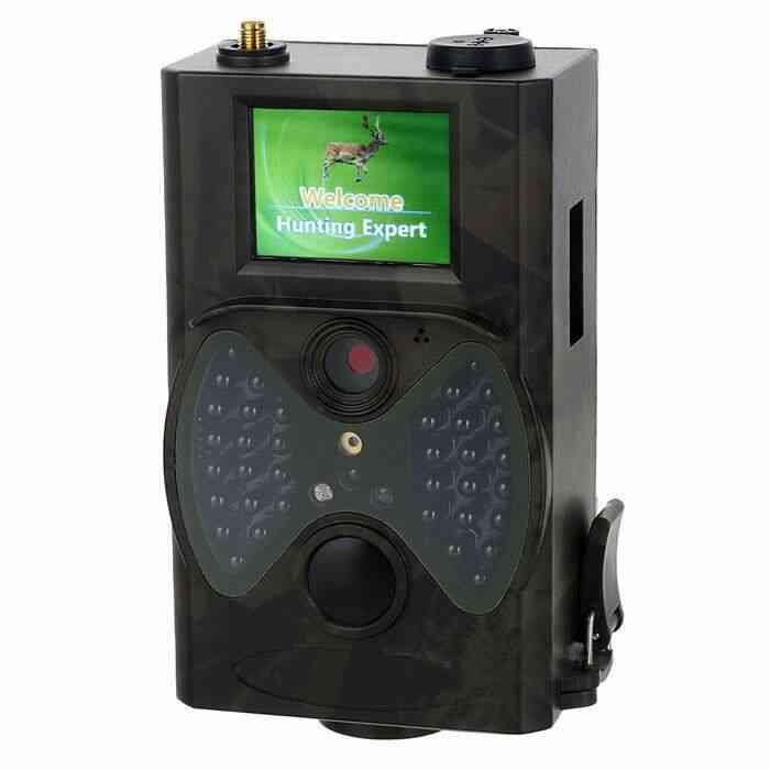 Caméra de chasse MMS GSM SMTP 3G 2G Caméra animalière Email Envoyer HC350G Piège de vision nocturne Photo sauvage Caméscope infrarou