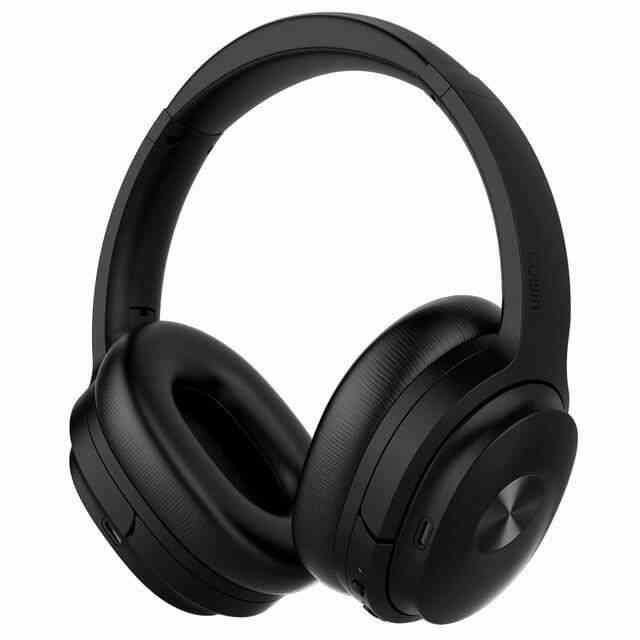 Casque audio Cowin SE7 Fone ANC actif suppression du bruit casque Bluetooth casque sans fil avec microphone apt x pour - Black