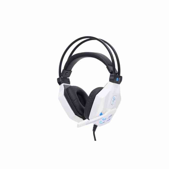 Casque d'écoute avec casque pour casque de jeu stéréo USB 3,5 mm avec microphone pour PC