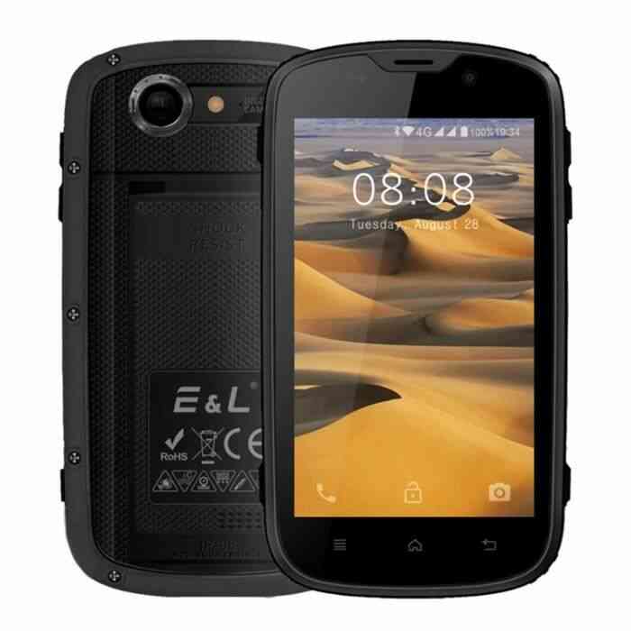 EL-W5S Smartphone 4.0 pouces noir