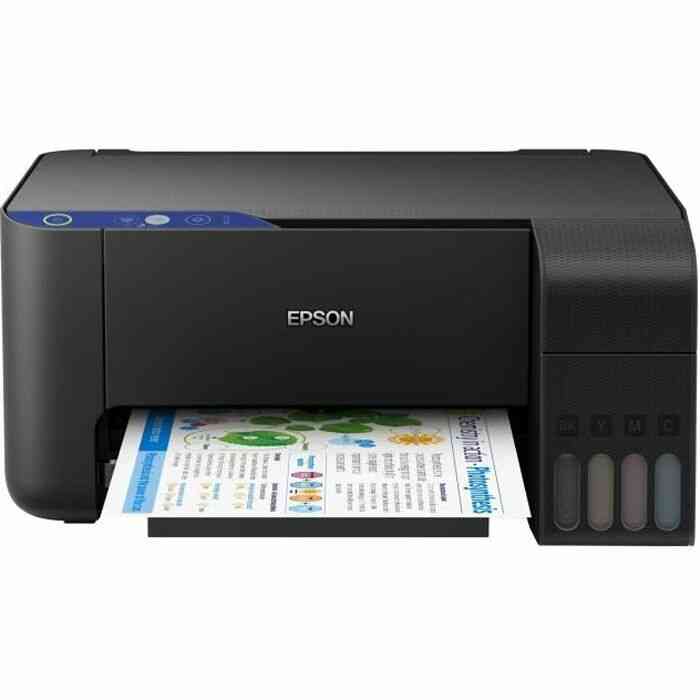 Epson EcoTank L3111 Imprimante multifonctions couleur jet d'encre A4-Legal (support) jusqu'à 33 ppm (impression) 100 feuilles…
