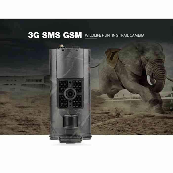 HC-700G caméra de chasse 3G SMS GSM 16MP 1080P vision nocturne infrarouge caméra de surveillance de piste de chasse MMS dispositif
