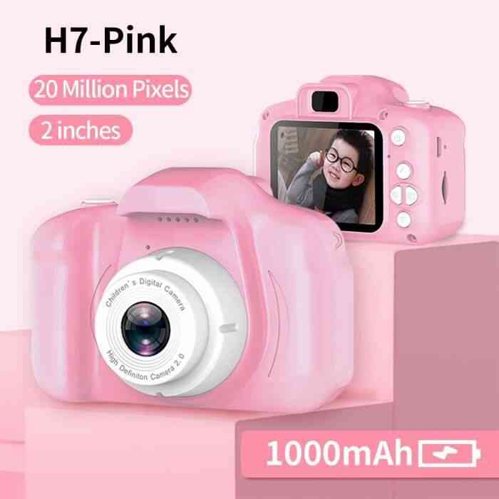 HGAN7®Le jouet appareil photo numérique pour enfants peut prendre des photos et imprimer de petites mini-filles SLR