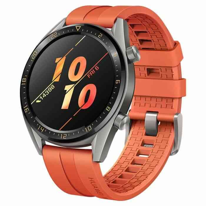 Huawei Smartwatch GT 1.39 "AMOLED Screen 5ATM Professional Passometer Imperméable Coeur - Orange
