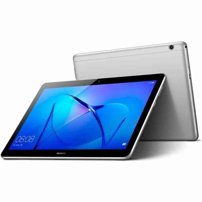 Huawei Tablette Tactile Mediapad T3 10 - 9.6 Ips- 4g - Ram 2go - Qualcomm Msm8917 - Android 7.0 - Stockage 16go - Gris