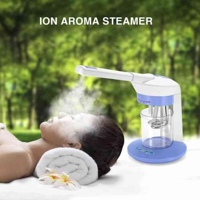Humidificateur d'aromathérapie Sauna facial Vapeur à vapeur ionique portable - FUT