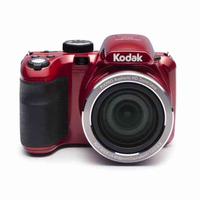 KODAK AZ421 Appareil photo numérique - Zoom optique 42x - Grand angle 24 mm - Ecran 3- LCD - 16 MP - Rouge