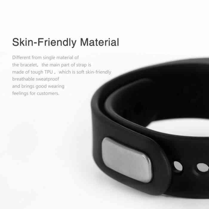 leshp unisexe oled activité bracelet traqueur étanche smart bracelet 4.0 noir sans fil pour iphone 5 plus