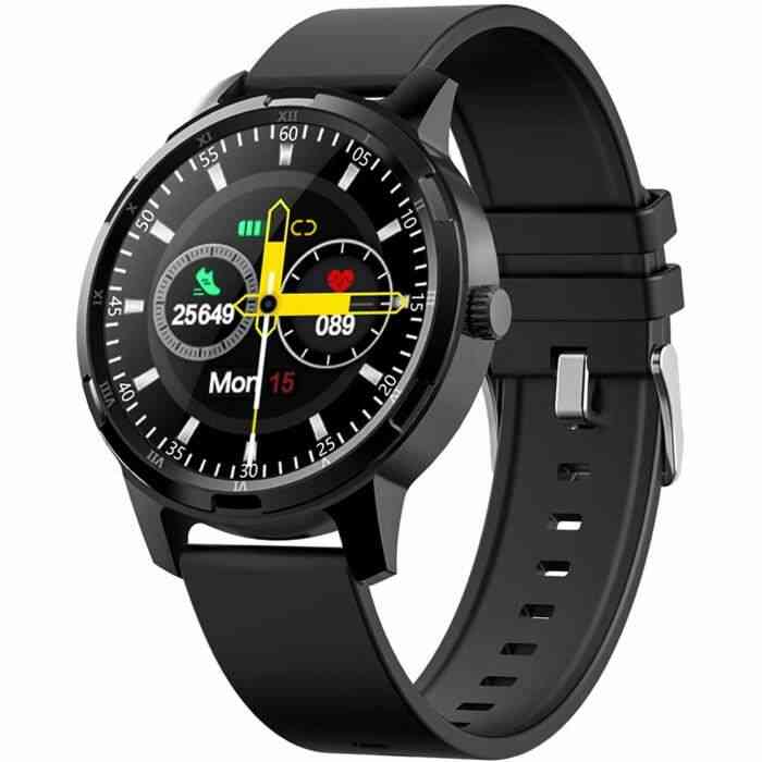 LIDOFIGO Montre Connectée Smart Watch Trackers dactivité Homme Femme Montre Sport IP67 Montre Intelligente Smartwatch Cardiofréquen