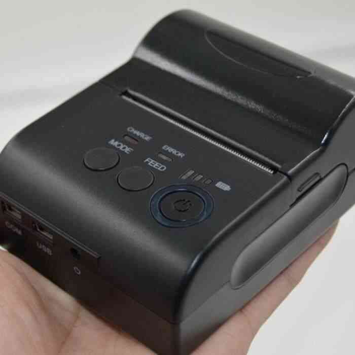 MINI Imprimante Bluetooth portable 80mm POUR facture restaurant de supermarché LIA21799