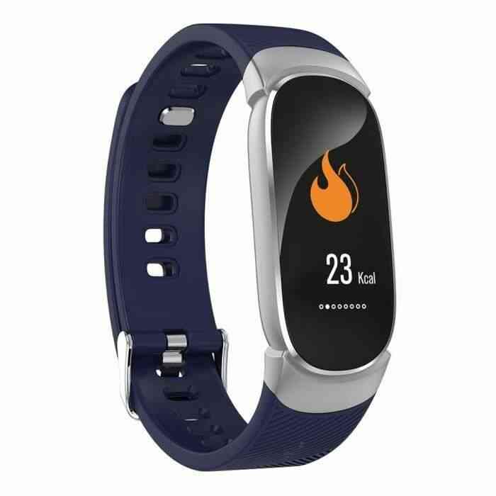 Montre Connectée Fitness Trackers d'activité Podomètre Compteur de Calories Moniteur de Sommeil Smartwatch IP67 Sport Brecelet