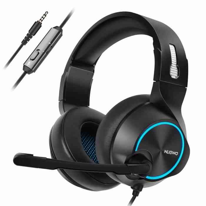 NUBWO N11 Gaming Casque stéréo PC Gaming Headset Surround Sound Headset Casque Bluetooth 642