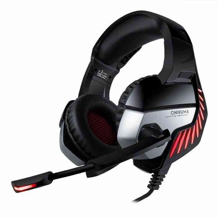 Onikuma K5 Pro Filaire Shocking Bass Gaming Headphones With Microphone Headset_LK2988