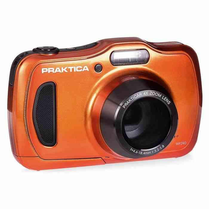 Praktica Luxmedia WP240 Appareils Photo Numériques 20 Mpix 4X Zoom Optique - Orange