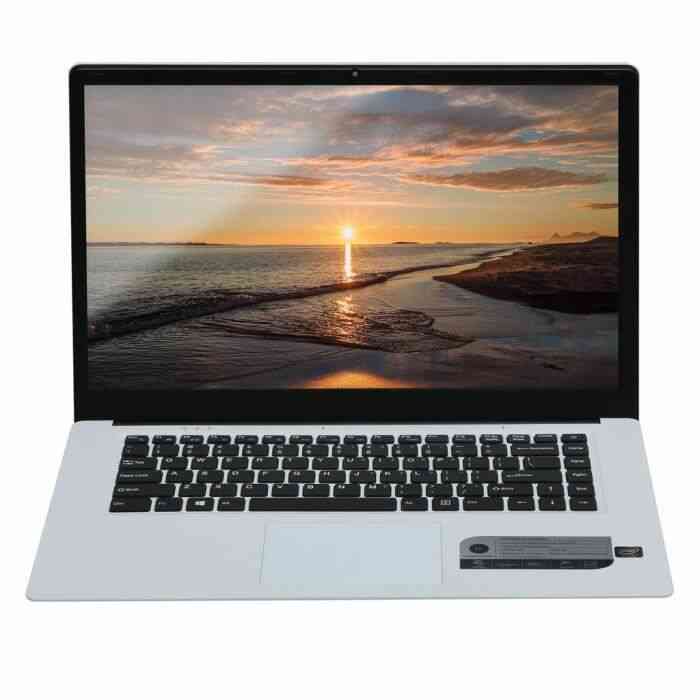 Quad-Core ultra-mince ordinateur portable 15.6''Screen affichage 1280x1080p 4 Go + 64 Go Windows 10 @xu1537