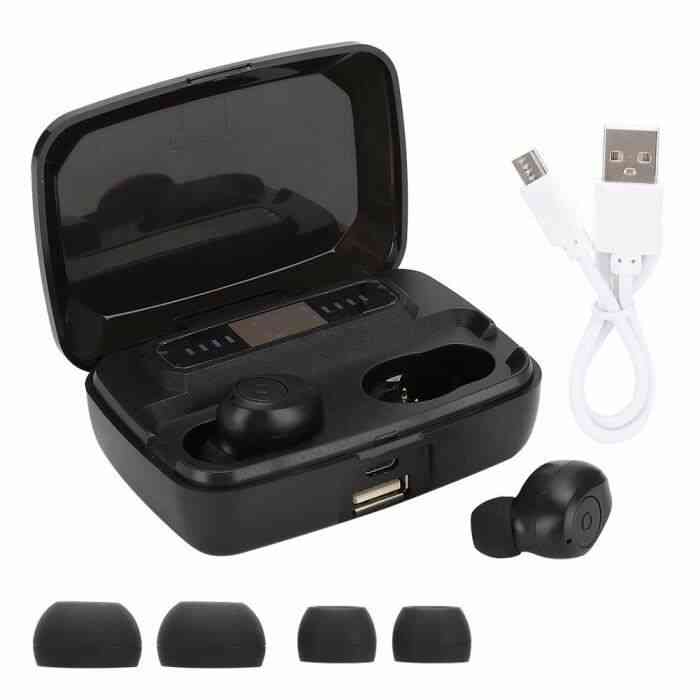 Romantic Ecouteurs sans fil F9 Mini TWS Bluetooth 5.0 réduction du bruit CVC 8.0