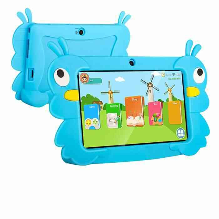 Tablet PC For Children Android 6.0 16GB 7Inch IPS Bluetooth WIFI Bundle Case miettelove®854