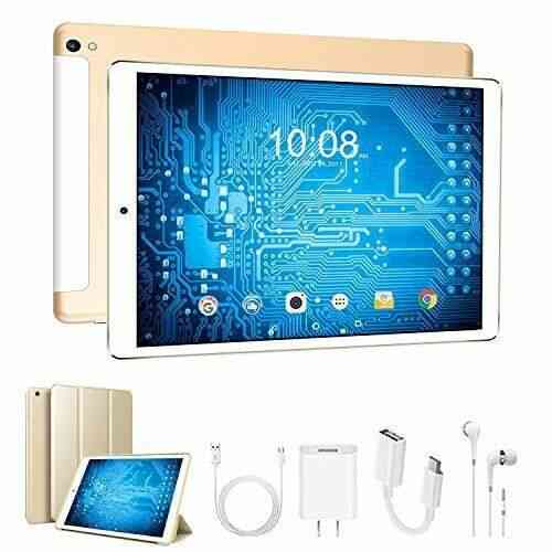 Tablette Tactile 10 Pouces, 4G Tablet PC Android 8.1 , 32Go 3Go RAM 8500mAh Batterie , Doule SIM, WiFi Bluetooth GPS OTG Tablettes