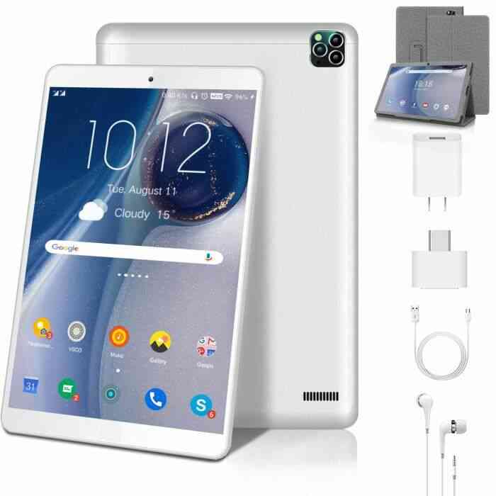 Tablette Tactile 10 pouces - Android 9.0 Pie-3Go+32Go - Bluetooth OTG NETFILX SKYGO Google Play Dual SIM/WiFi 4G tablette pas cher