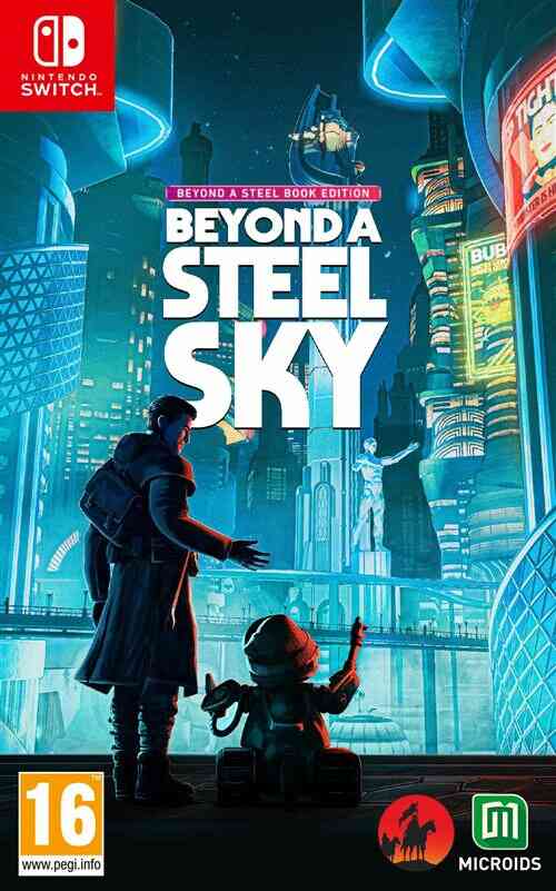 Jeu Switch Microids Beyond a steel sky - beyond a steelbook edition jeu switch 1